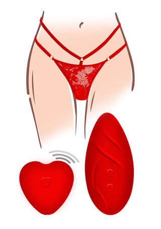 Divine The Sensual Red Panty Vibrator