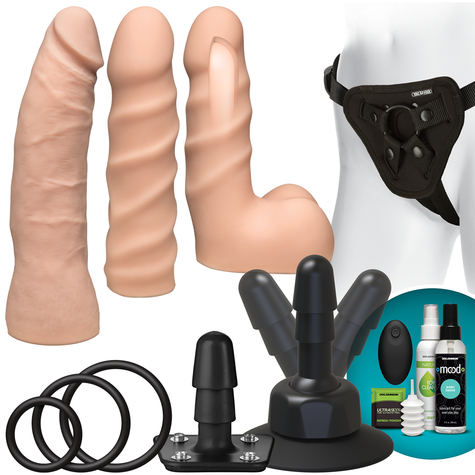 Vac-U-Lock Vibrating Dual Density Starter Set