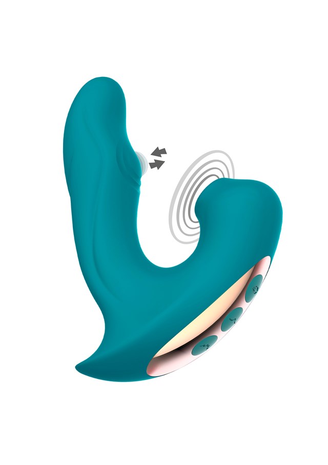 Eternal Love Air Pulse Clit Stim + Pulse-Wave G-spot Stim