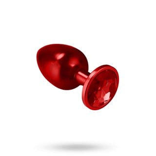 Toyz4lovers Deep Red Plug Small - Analplugg Metall