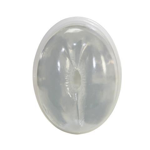 CyberSkin Release Vibrating Ass Stroker Clear