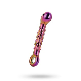 Dream Toys Glamour Glass Ribbed G-spot Dildo