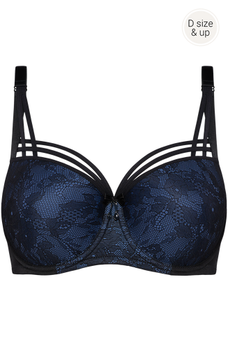 Dame De Paris Bijou Blue - Balconette-bh