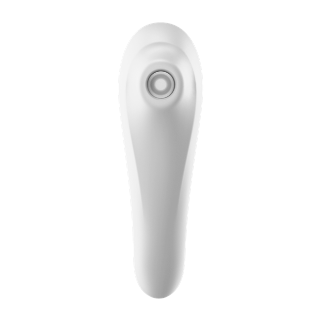 Dual Pleasure Air Pulse Vibrator - White
