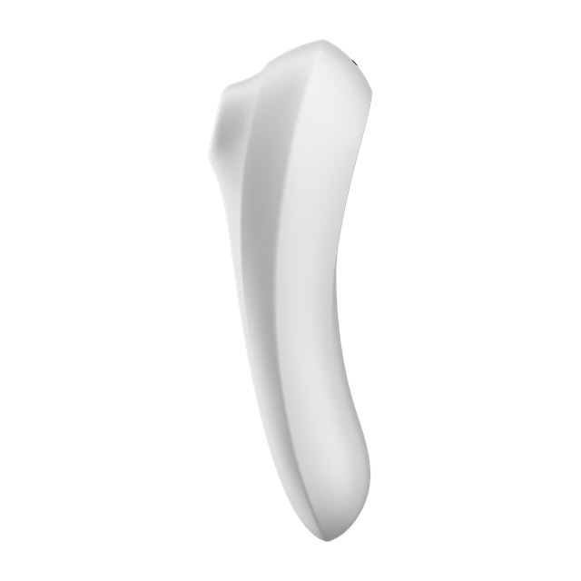 Dual Pleasure Air Pulse Vibrator - White