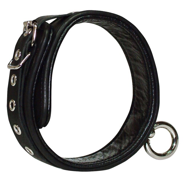 Wild Thing Leather Neckcuff Black S-L