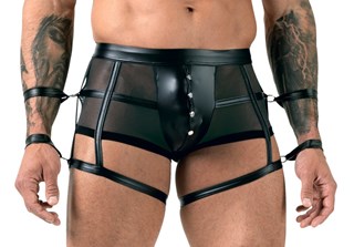 Men's Bondage Pants - Black