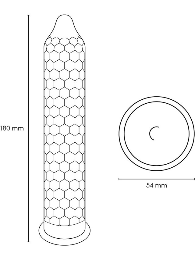 HEX Condoms - 36 pack