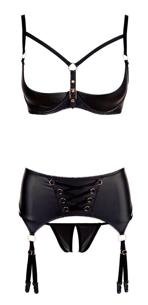 Bh & Höfthållare Med String | SEXIGA KLÄDER - SEXIGA UNDERKLÄDER - Strumpor & Höfthållare | Intimast