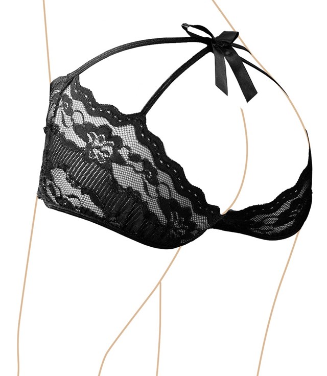 Spetstrosa med öppen design