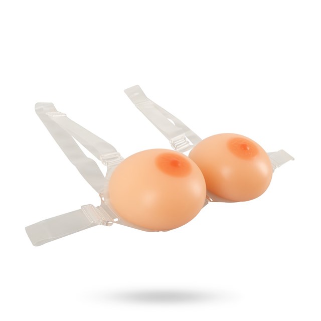 Strap-on Silicone Breasts - 2x 400g