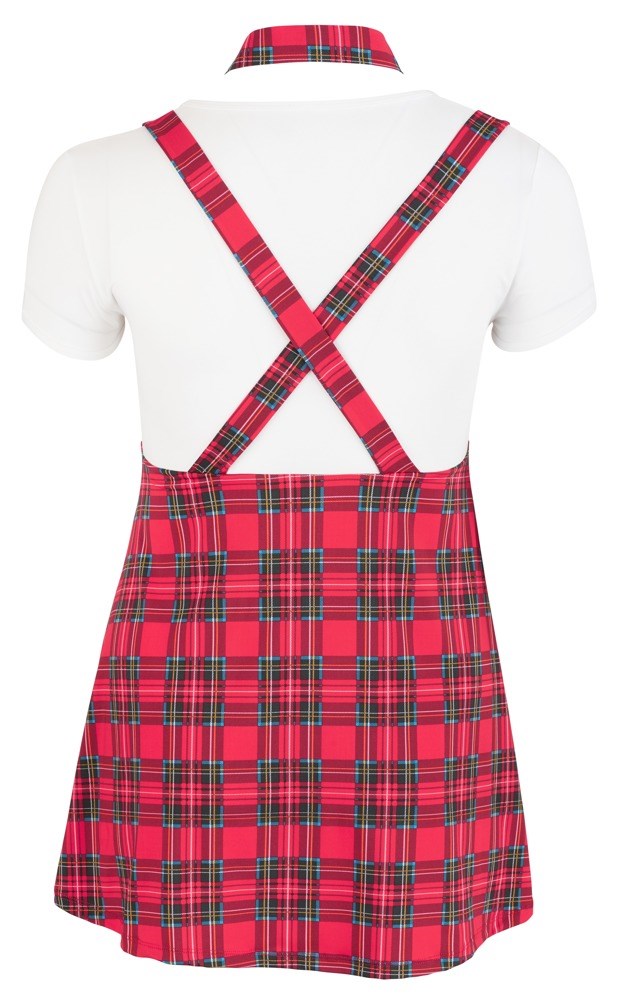 Plussize Skolflicka Set