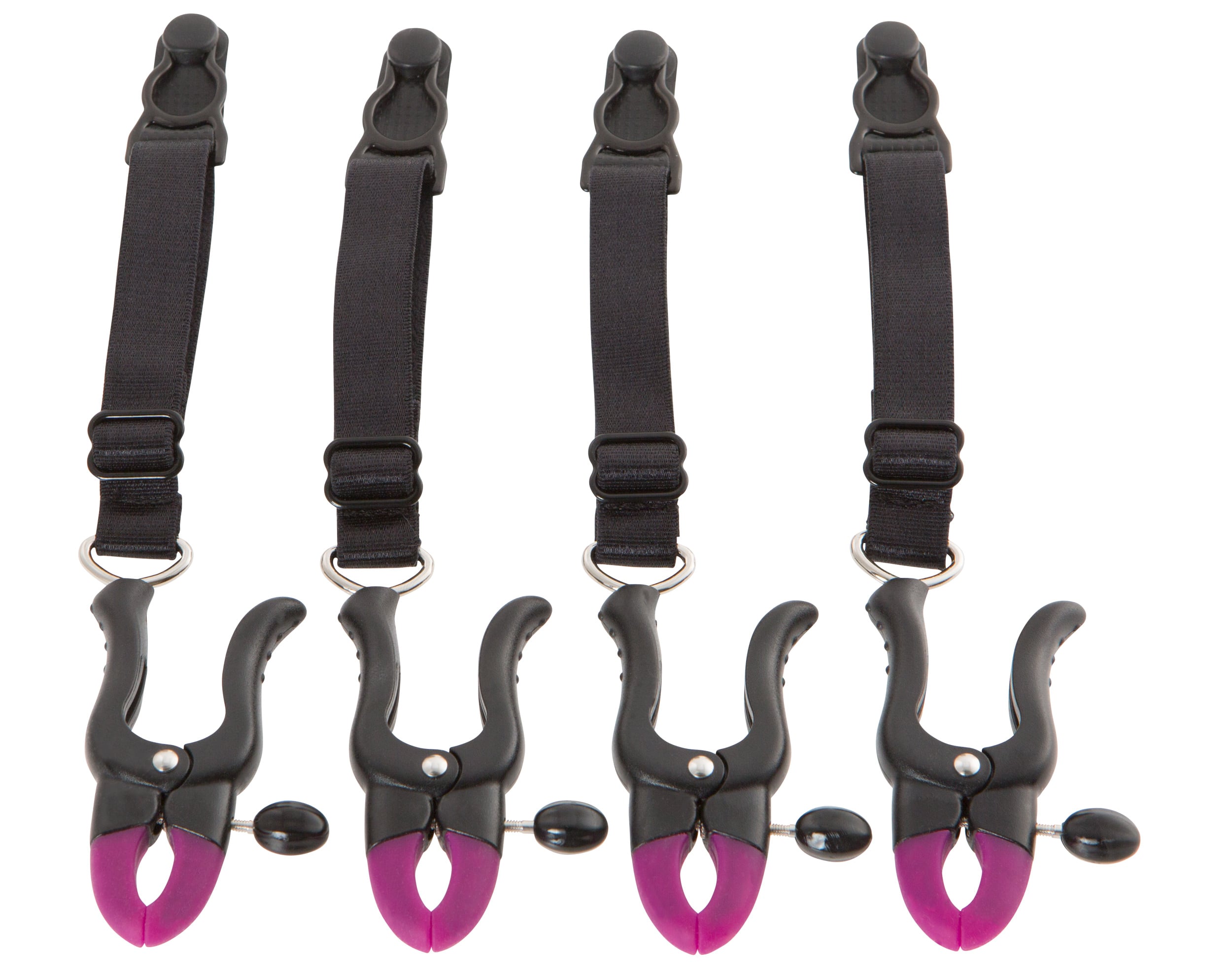 Suspender Straps with Clamps