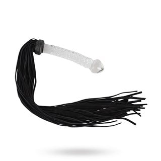 Flogger With Curved Glass Handle