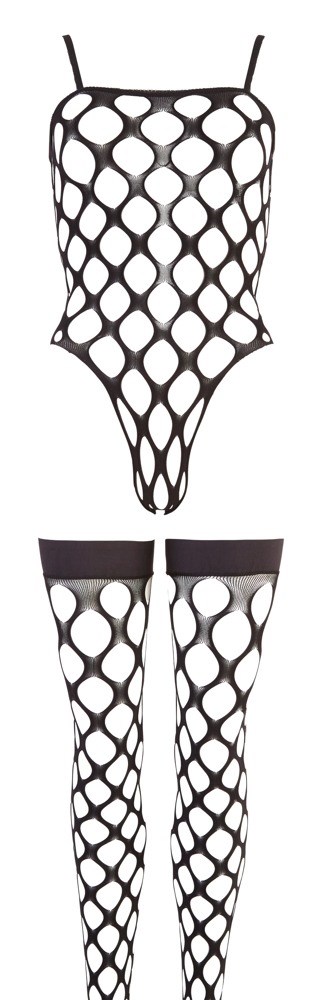 Body set med strumpor S-L