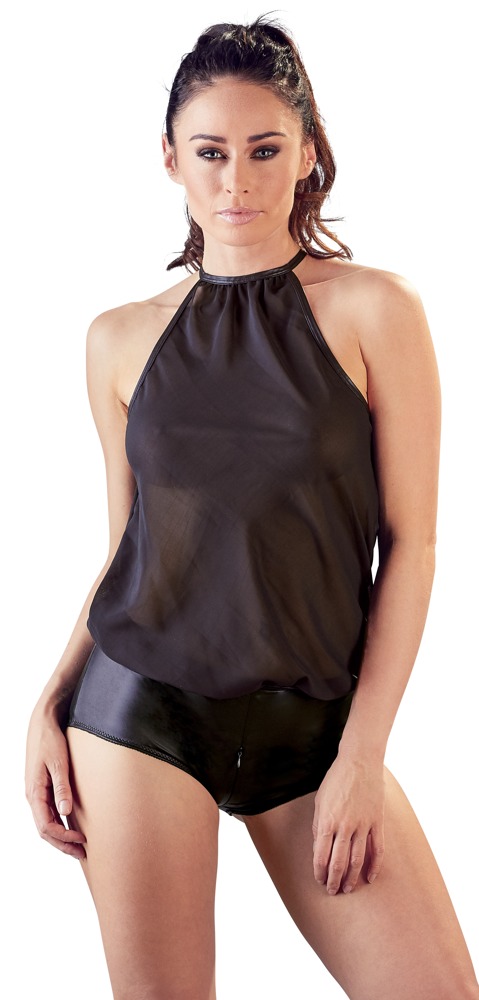 Transparent body i chiffong