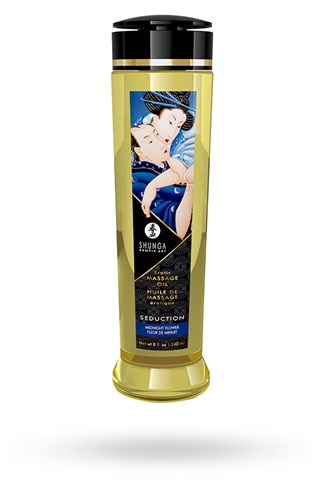 Erotisk Massageolja - Seduction Midnight Flower 240ml