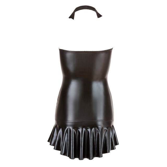 Halterneck Mini Dress W Lacing