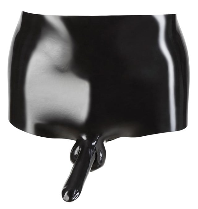 Latex Penisfodral - Svart