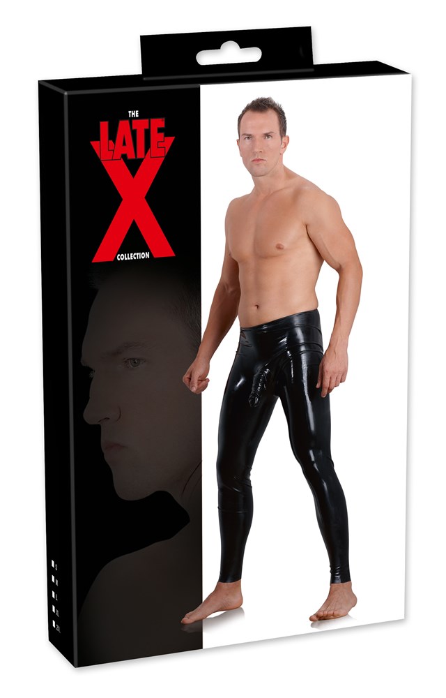 Latex Leggins Med Penishylsa