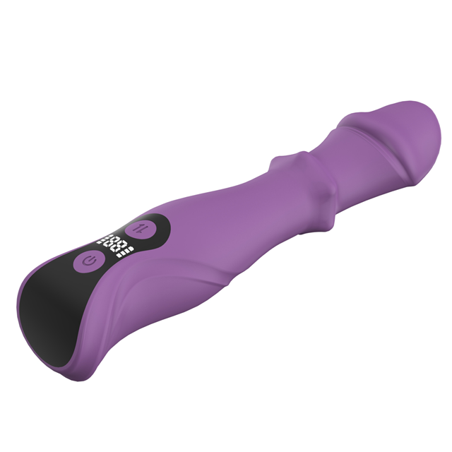 3-in-1 Vibrating Dildo With LCD Display