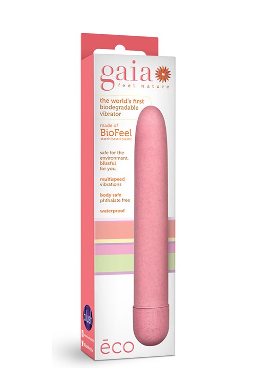 Eco Gaia Coral - Ekologisk & Nedbrytbar Vibrator