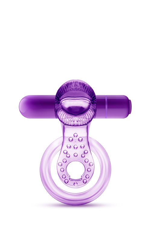 PLAY WITH ME LICK IT DOUBLE - Vibrerande Penisring