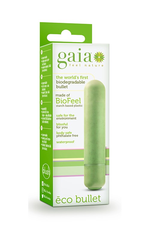 Eco Gaia Green - Ekologisk & Nedbrytningsbar Bullet