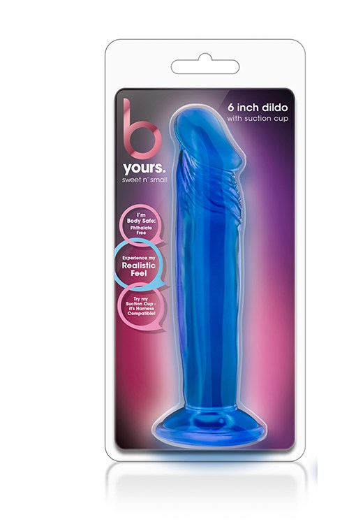 B Yours Sweet N' Small - 15 cm Blå Dildo