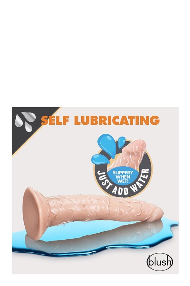 DR SKIN 19CM SELF-LUBRICATING DILDO