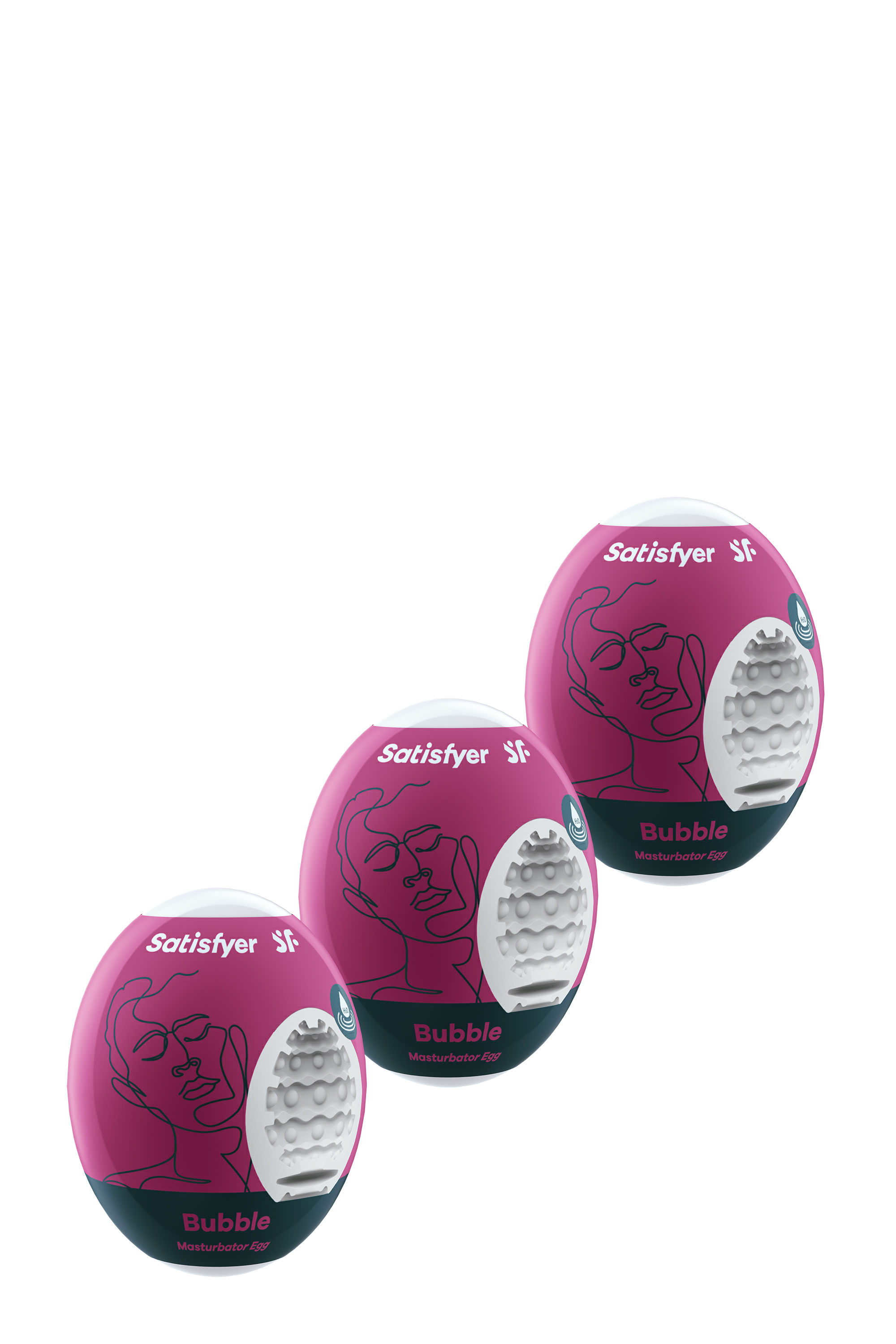 ONANIÄGG BUBBLE 3-PACK