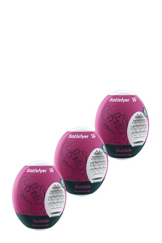 Onaniägg Bubble 3-pack