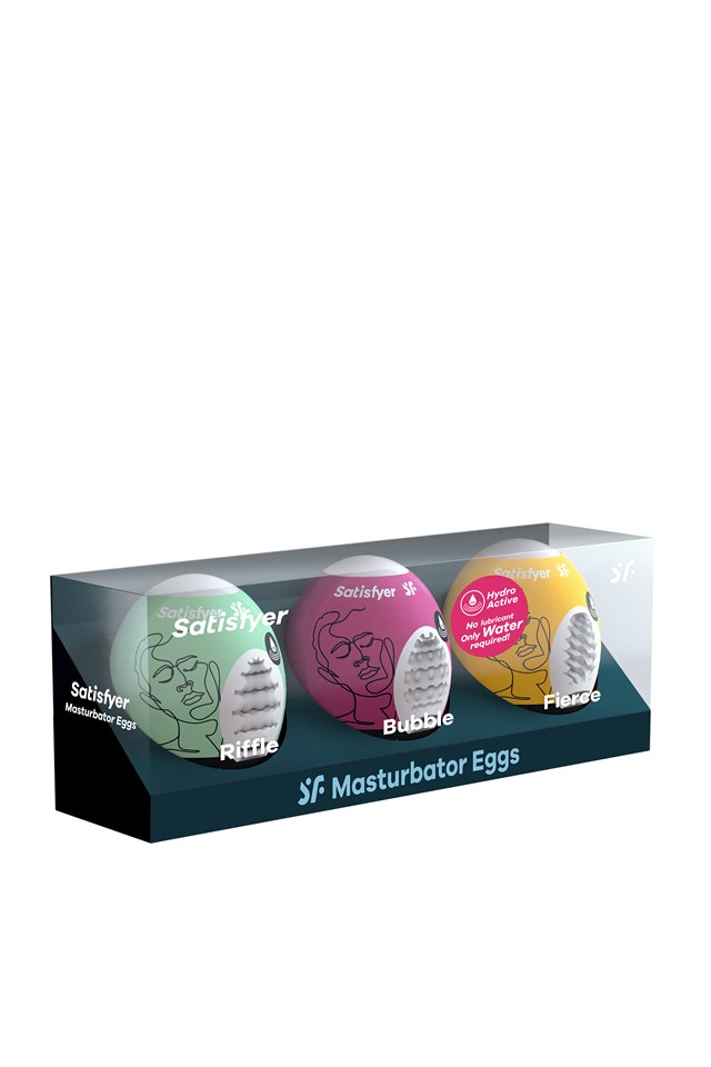 ONANIÄGG RIFFLE BUBBLE FIERCE 3-PACK