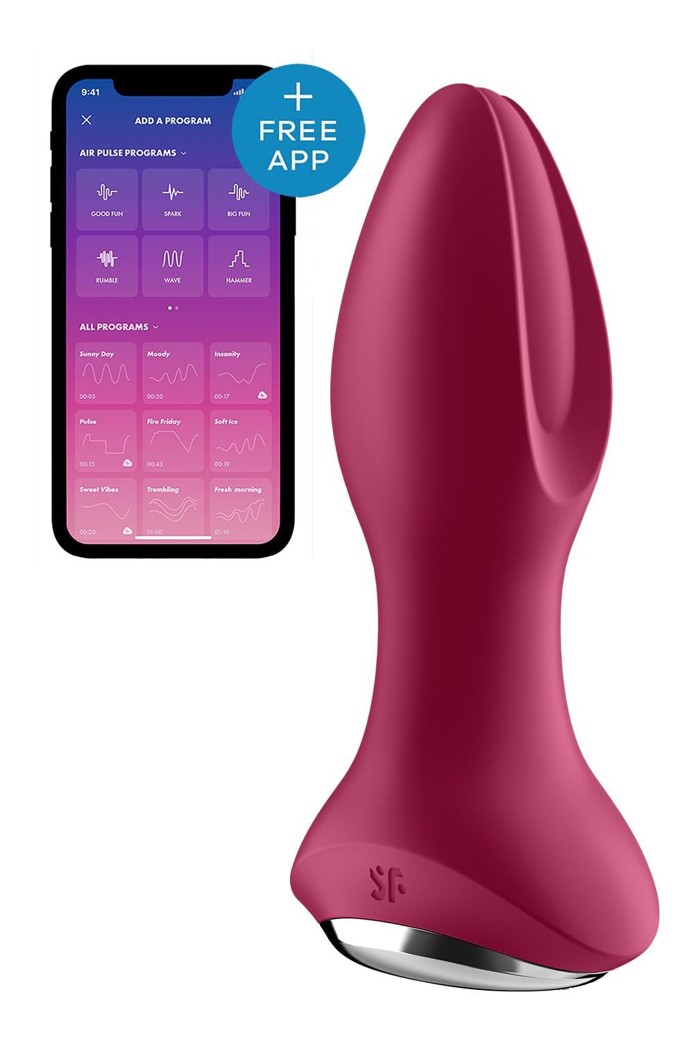 12.5cm Rotator Plug 2 with App - Red