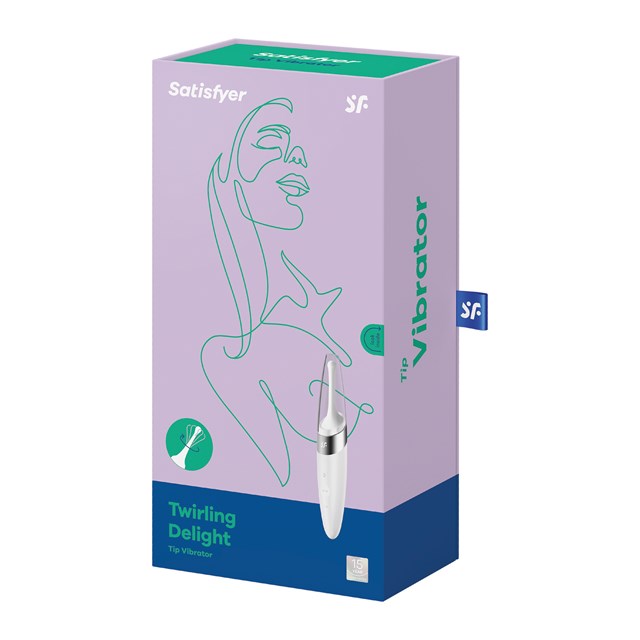 Twirling Delight Tip Vibrator - vit