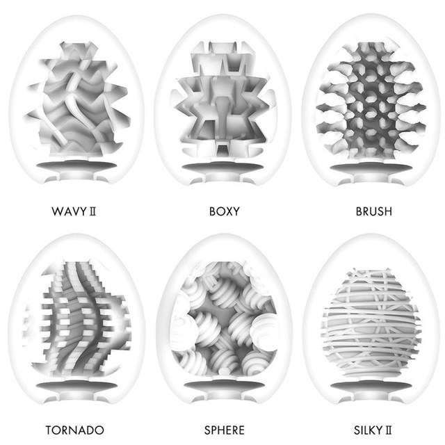 Tenga Eggs - Variety New Standard 6-pack