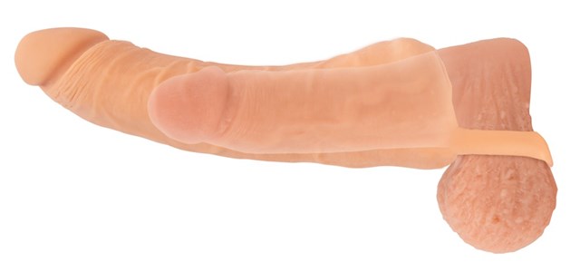 2-in-1 PenisFörlängning och Masturbator 24,8cm