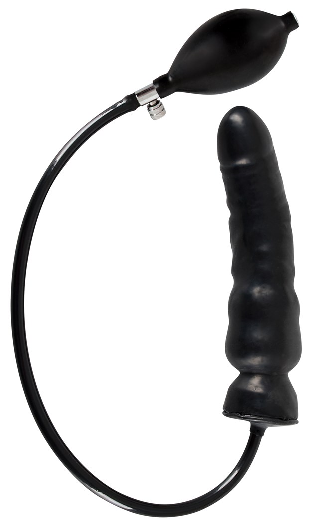 Latex Uppblåsbar Dildo