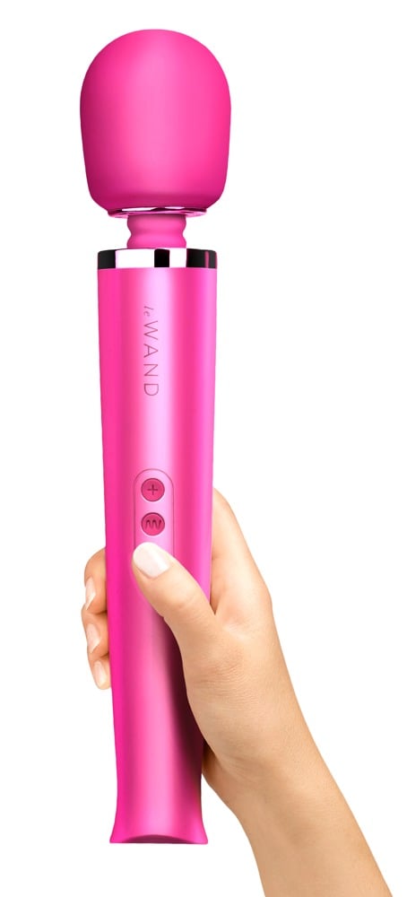 Powerful Plug-In Vibrating Massager - Rosa