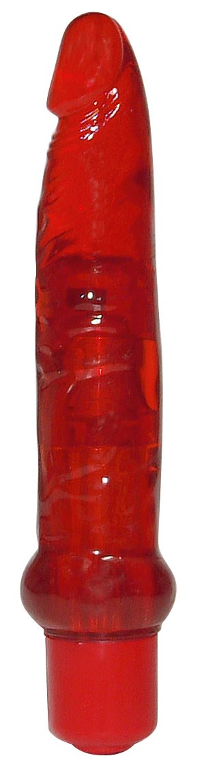 Röd Anal Vibrator