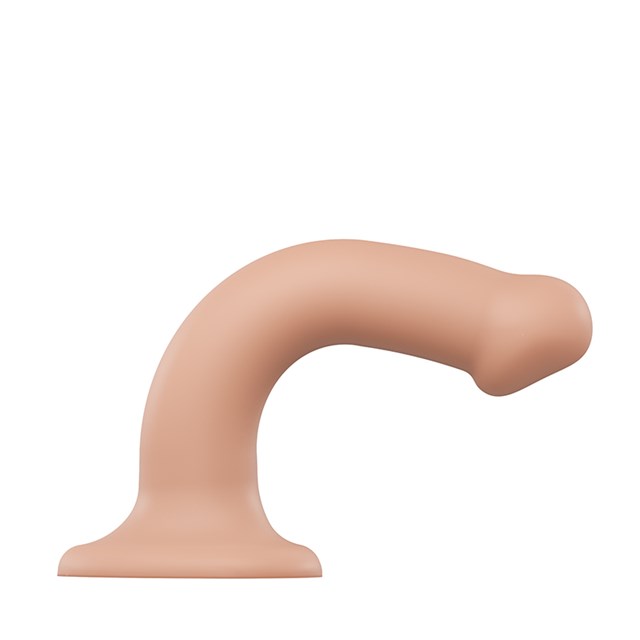 Böjbar Dildo Dual Density Medium - 18 cm