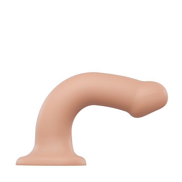 Böjbar Dildo Dual Density Large - 19 cm