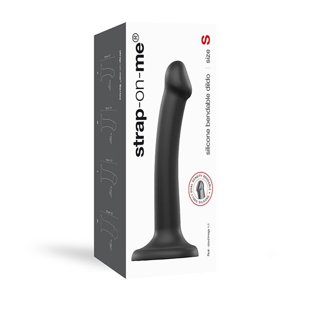 Böjbar Dildo Dual Density Small - 17 cm