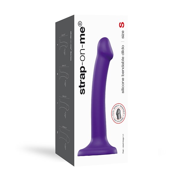 Böjbar Dildo Dual Density Small - 17 cm