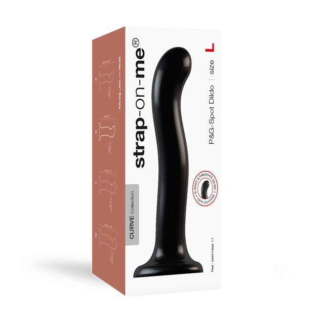 PROSTATE & G-SPOT SPOT DILDO - LARGE