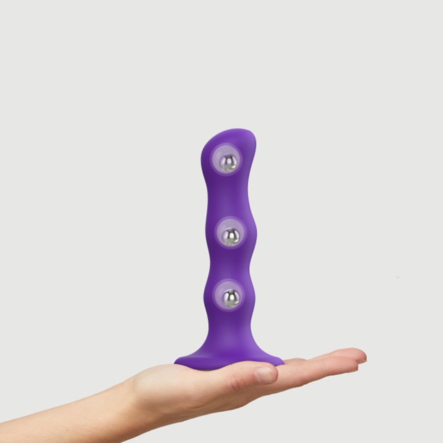 DILDO GEISHA BALLS LILA - M