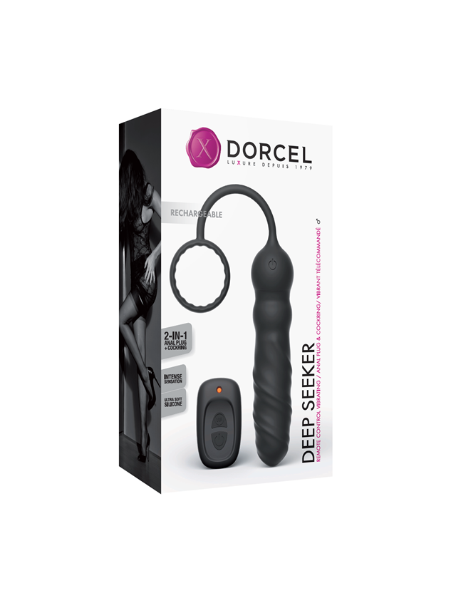 Deep Seeker - Remote Controlled Vibrating Anal Plug