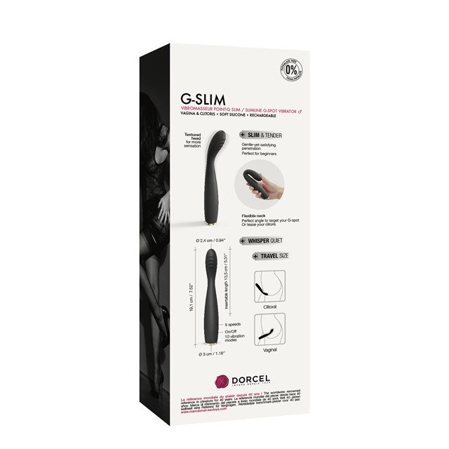 BENDABLE VIBRATING G-SLIM G-SPOT STIMULATOR