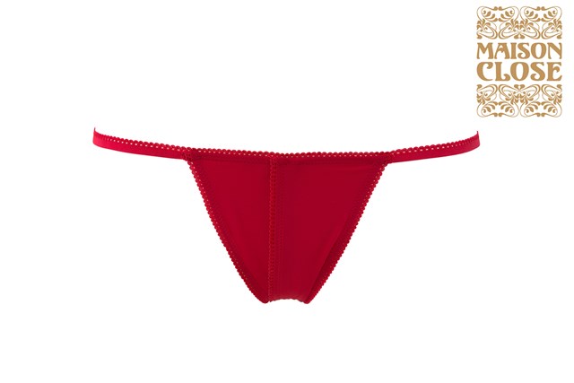 Le Petit Secrets Open Thong Red