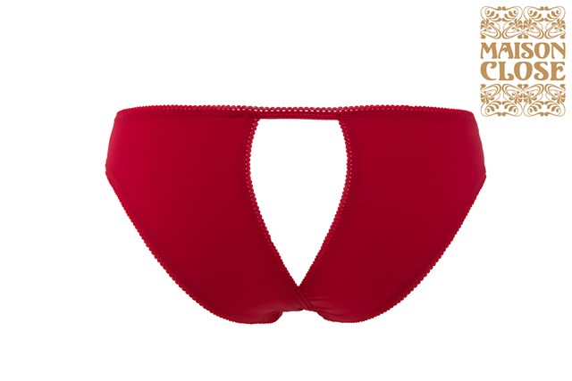 Le Petit Secrets Open Panty Red